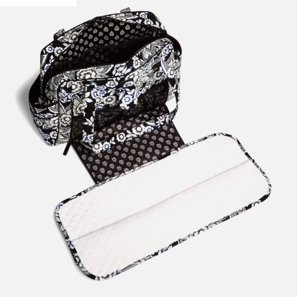 Vera Bradley Stroll Around Baby Bag in Snow Lotus - Picture 9 of 14